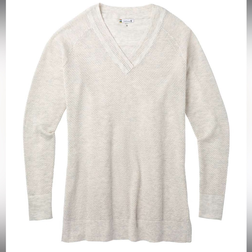 Smartwool Everyday Exploration Cotton Wool Open Knit Tunic Sweater